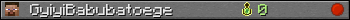 GyiyiBabubatoege userbar 350x20