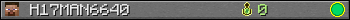 H17MAN6640 userbar 350x20