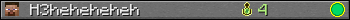 H3heheheheh userbar 350x20