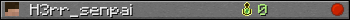 Benutzerleisten 350x20 für H3rr_senpai
