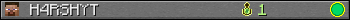 H4RSHYT userbar 350x20