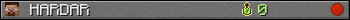 HARDAR userbar 350x20