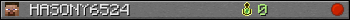 HASONY6524 userbar 350x20