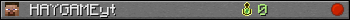 HAYGAMEyt userbar 350x20