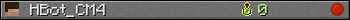 Benutzerleisten 350x20 für HBot_CM4