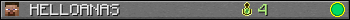 HELLOANAS userbar 350x20