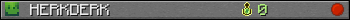 HERKDERK userbar 350x20