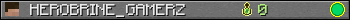 HEROBRINE_GAMERZ userbar 350x20