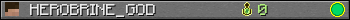 HEROBRINE_GOD userbar 350x20