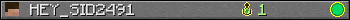 HEY_SID2491 userbar 350x20