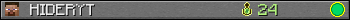 HIDERYT userbar 350x20