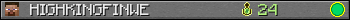 HIGHKINGFINWE userbar 350x20