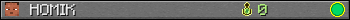 HOMIK userbar 350x20