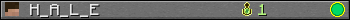 H_A_L_E userbar 350x20