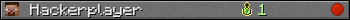 Benutzerleisten 350x20 für Hackerplayer