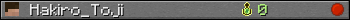 Hakiro_Toji userbar 350x20