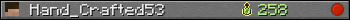 Hand_Crafted53 userbar 350x20