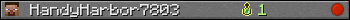 Юзербар 350x20 для HandyHarbor7803