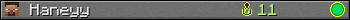 Haneyy userbar 350x20