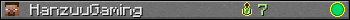 HanzuuGaming userbar 350x20