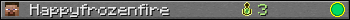 Happyfrozenfire userbar 350x20