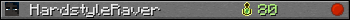 HardstyleRaver userbar 350x20