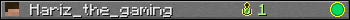 Hariz_the_gaming userbar 350x20