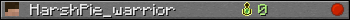 HarshPie_warrior userbar 350x20