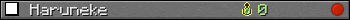 Haruneke userbar 350x20