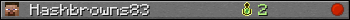 Benutzerleisten 350x20 für Hashbrowns83