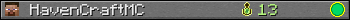 HavenCraftMC userbar 350x20