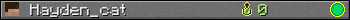 Hayden_cat userbar 350x20