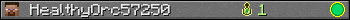 HealthyOrc57250 userbar 350x20