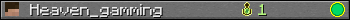 Heaven_gamming userbar 350x20