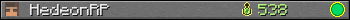 HedeonRP userbar 350x20