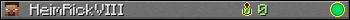 HeimRickVIII userbar 350x20