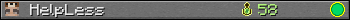 HelpLess userbar 350x20