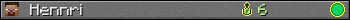 Hennri userbar 350x20