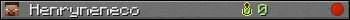 Henryneneco userbar 350x20