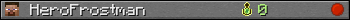 HeroFrostman userbar 350x20