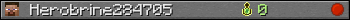Herobrine284705 userbar 350x20