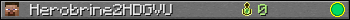 Herobrine2HDGVU userbar 350x20