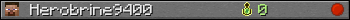 Herobrine9400 userbar 350x20