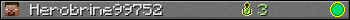 Herobrine99752 userbar 350x20