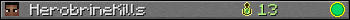 HerobrineKills userbar 350x20