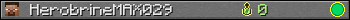 HerobrineMAX029 userbar 350x20