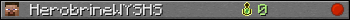 HerobrineWYSHS userbar 350x20