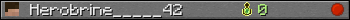 Herobrine_____42 userbar 350x20