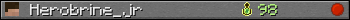 Herobrine_jr userbar 350x20