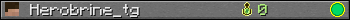 Herobrine_tg userbar 350x20